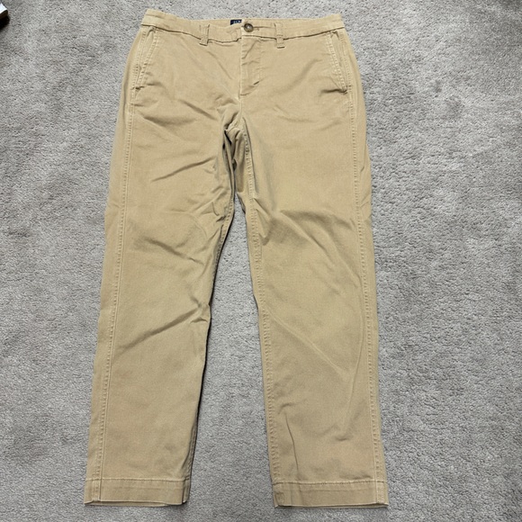 J. Crew Tan Chino Pants Classic Cotton Blend - Picture 1 of 4